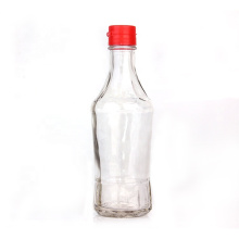 8oz 250ml sesame oil cooking oil glass bottles with plastic cap